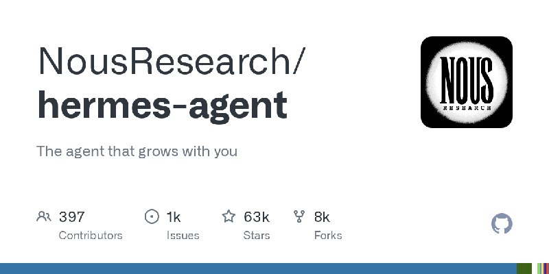 GitHub - NousResearch/hermes-agent: The agent that grows with you