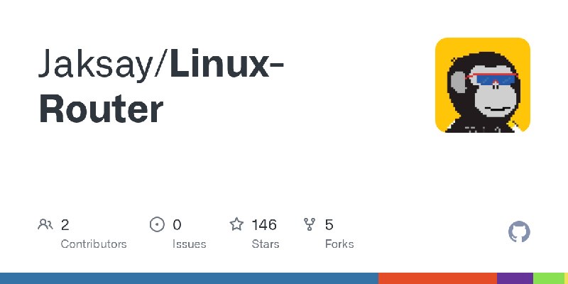 GitHub - Jaksay/Linux-Router