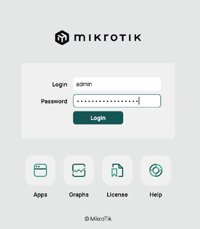 mikrotik 登录界面更新啦竟然
