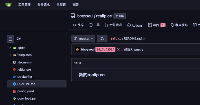 gitea 越来越好啦，可以直接放弃gitlab了